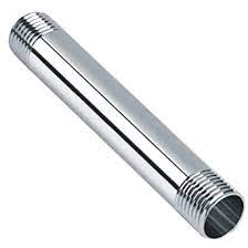 two heads threaded stainless pipe